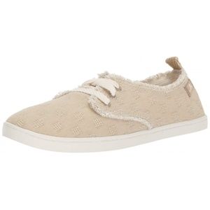 Sanuk Women's Maisie Sneaker Natural 08 M US - NEW